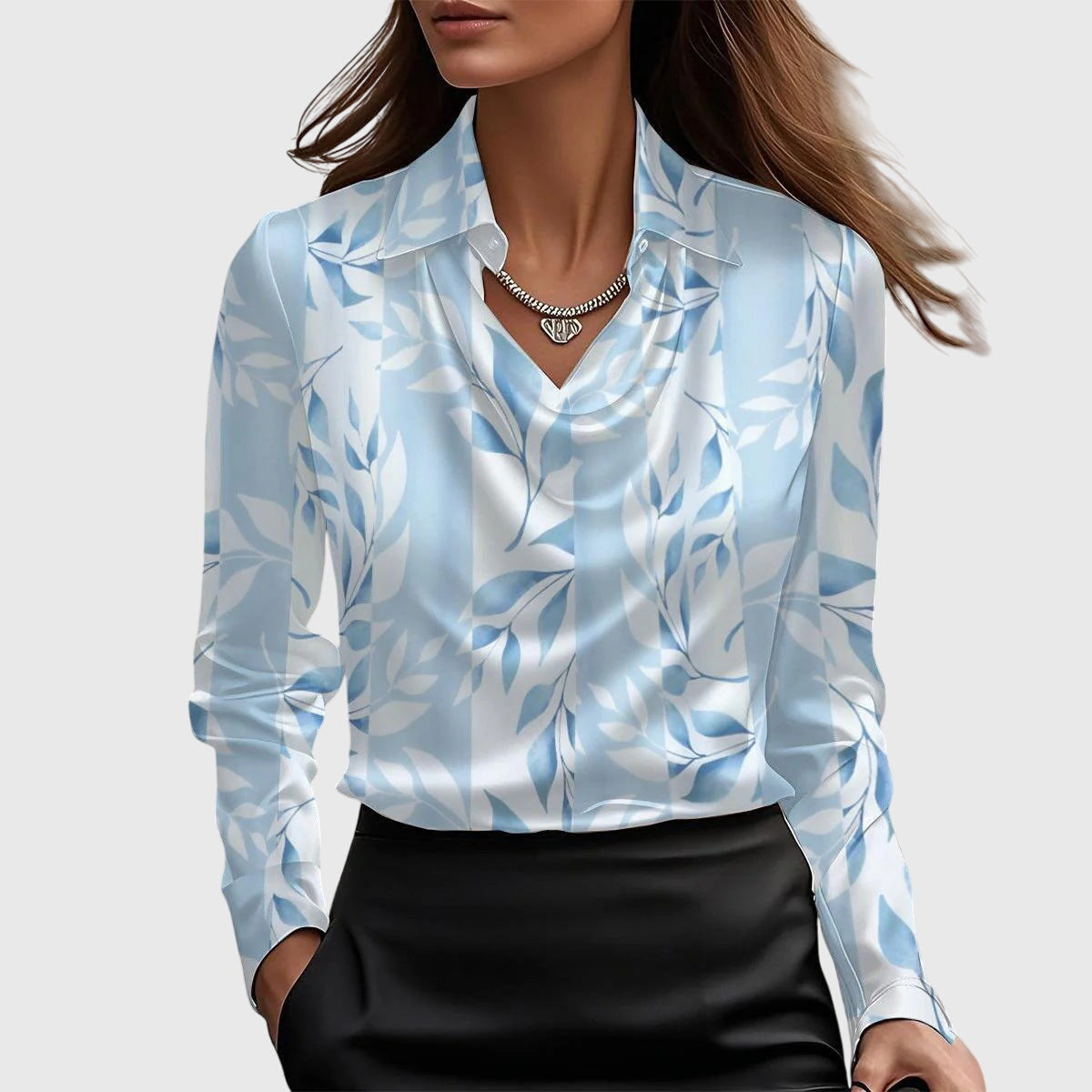 Elegancka bluzka damska | Długie rękawy