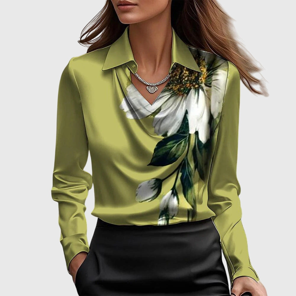 Elegancka bluzka damska | Długie rękawy
